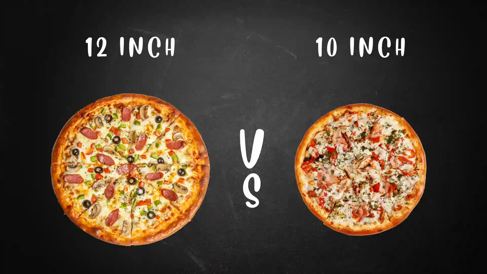 10-inch vs 12-inch pizza